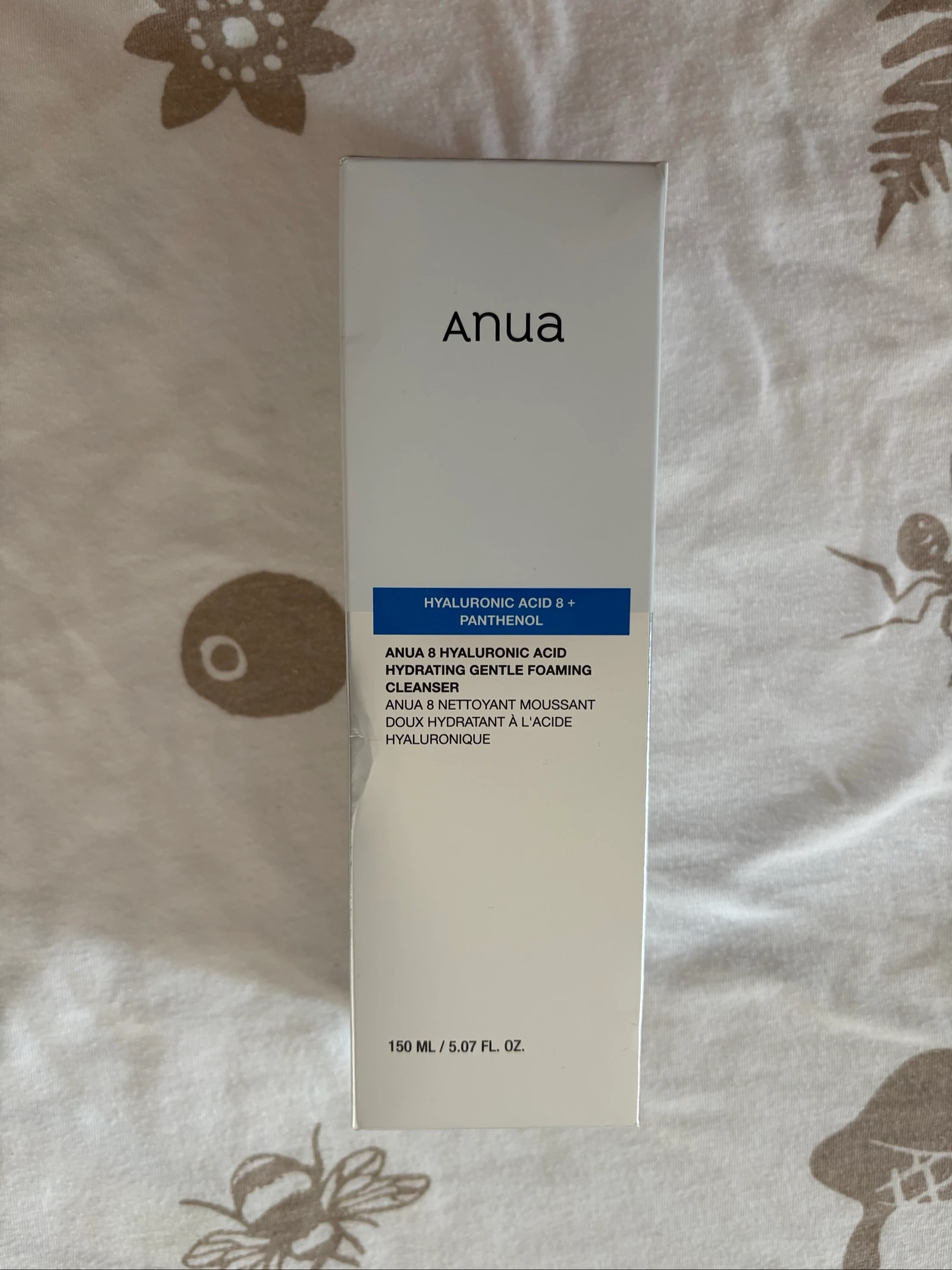 Anua foaming cleanser